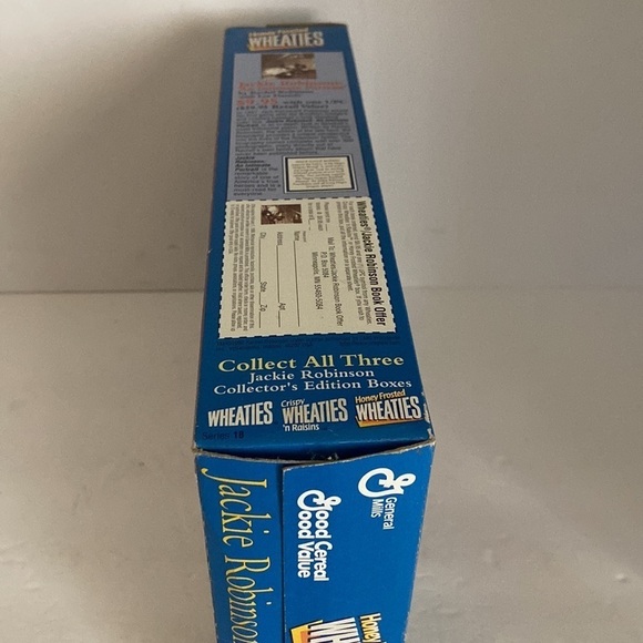 General Mills Wheaties 1997 Jackie Robinson Collectors Edition 50th Anniversary - Picture 7 of 7